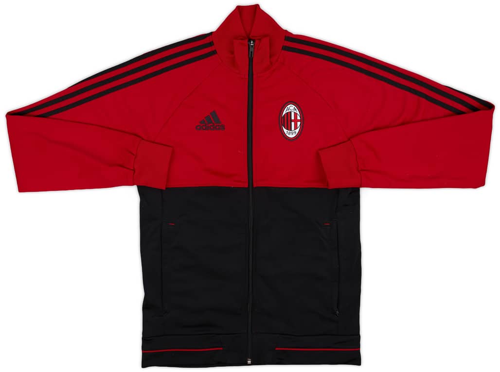 2017-18 AC Milan adidas Track Jacket - 8/10 - (XS)