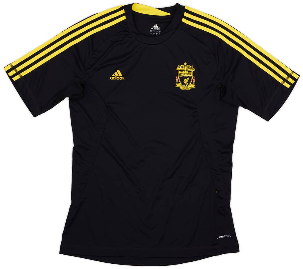 2010-11 Liverpool adidas Training Shirt - 8/10 - (L)
