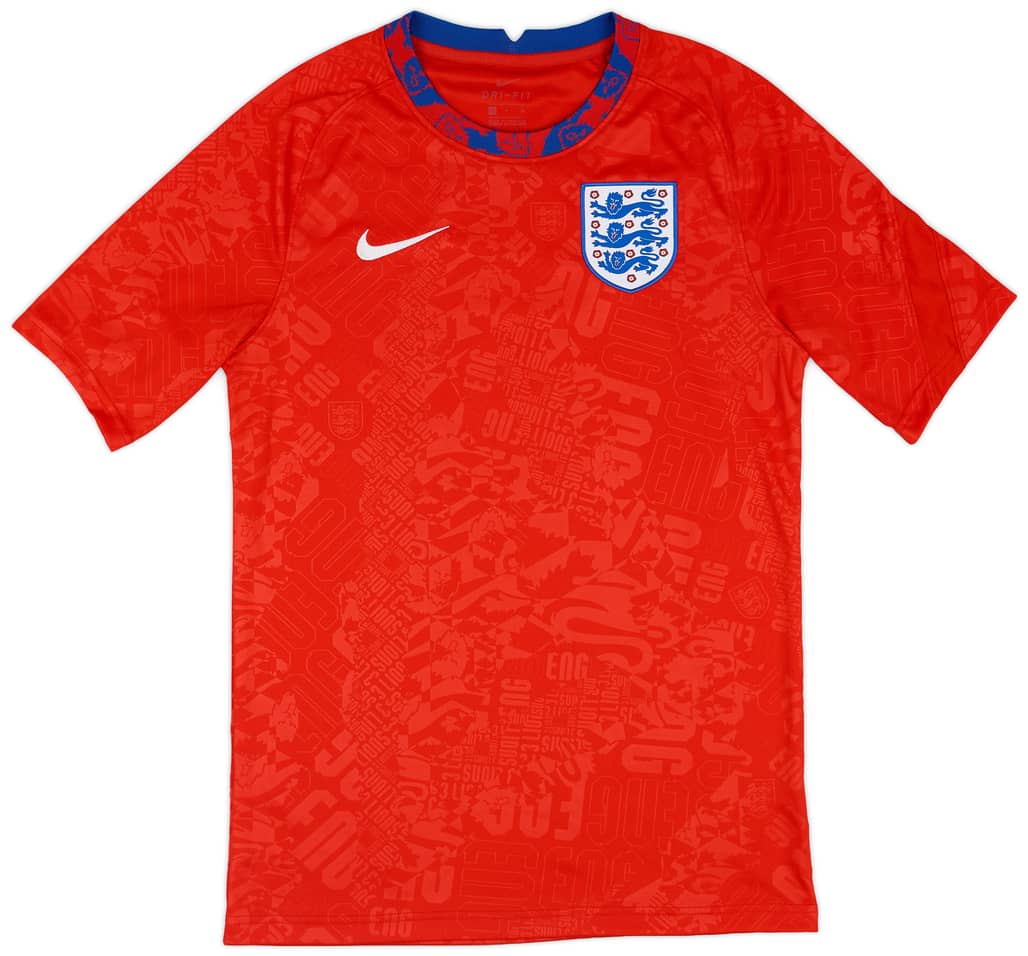 2020-21 England Nike Training Shirt - 8/10 - (S)