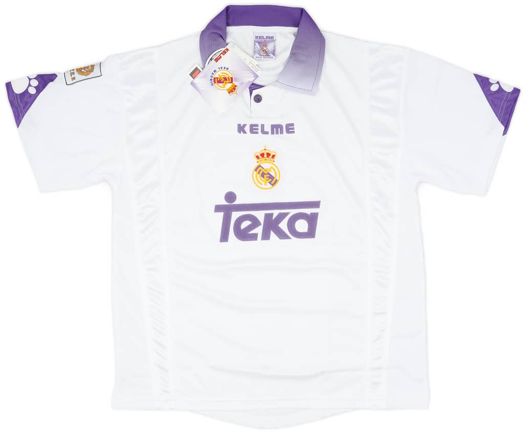 1997-98 Real Madrid Home Shirt (L)