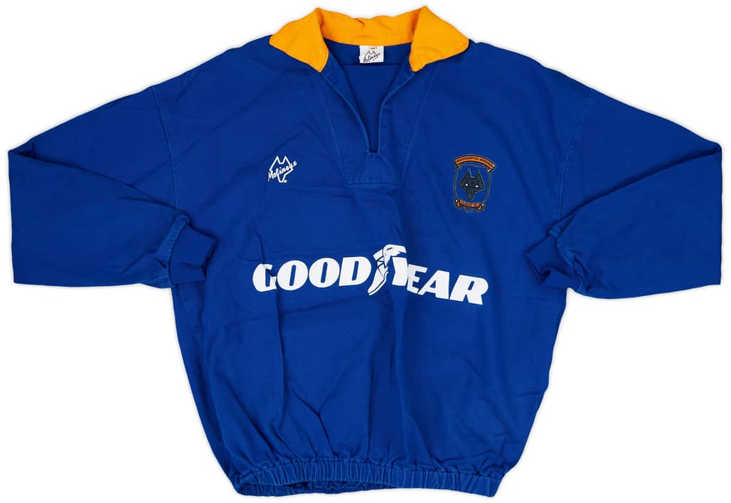 1992-93 Wolves Molineux Drill Top - 9/10 - (M)
