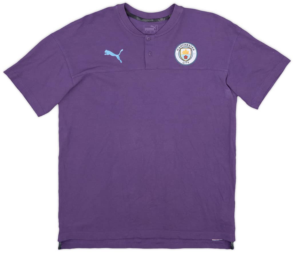 2019-20 Manchester City Puma Polo Shirt - 9/10 - (L)