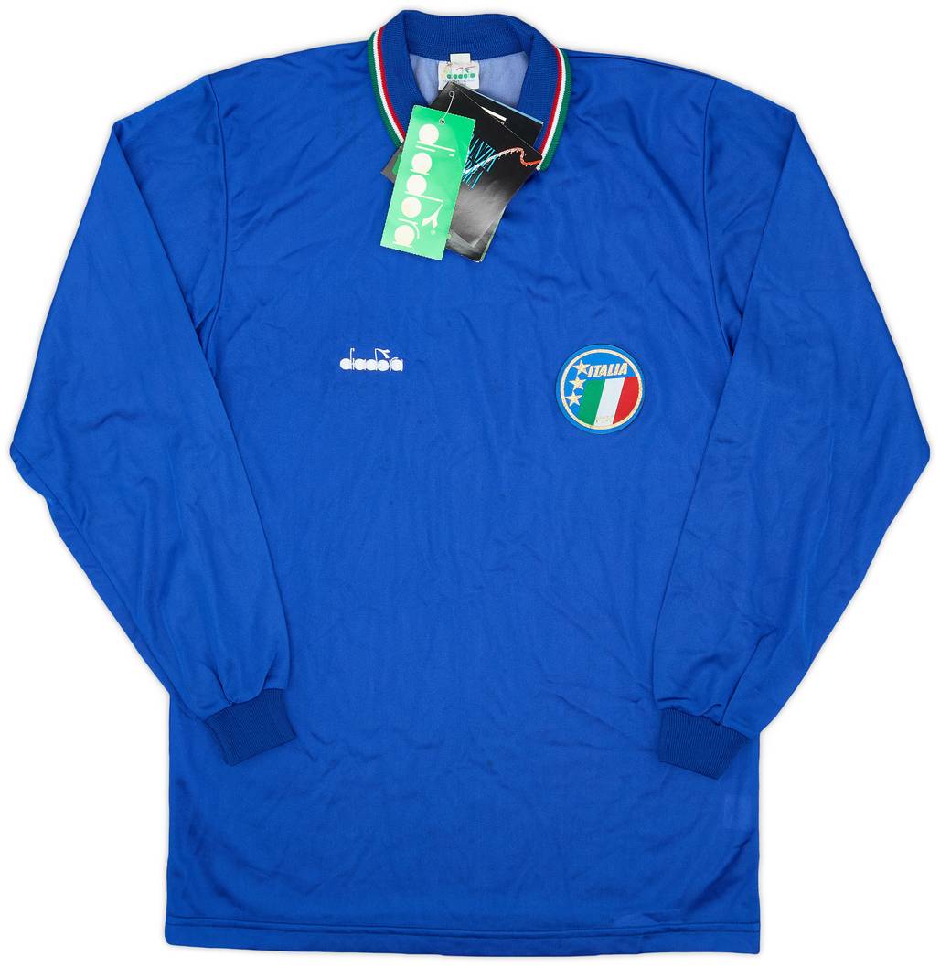 1986-88 Italy Home L/S Shirt (M)