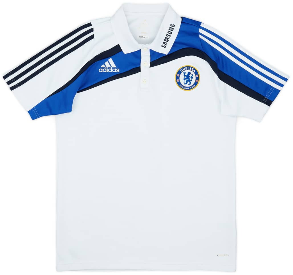 2009-10 Chelsea adidas Polo Shirt - 8/10 - (M)