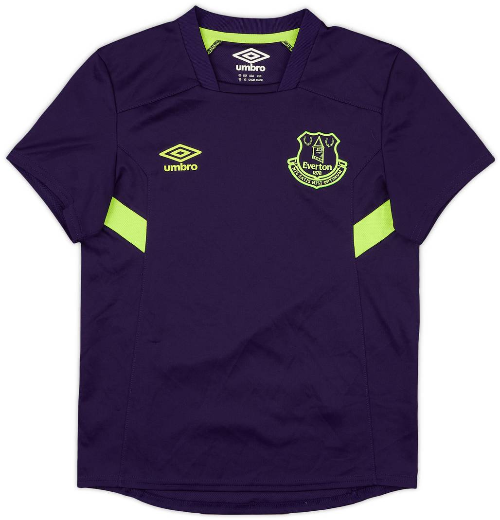 2017-18 Everton Umbro Training Shirt - 8/10 - (S.Boys)