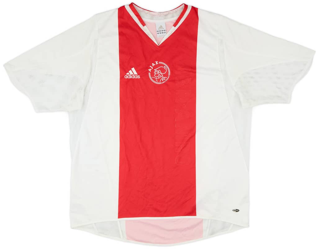 2004-05 Ajax Home Shirt - 4/10 - (XL)