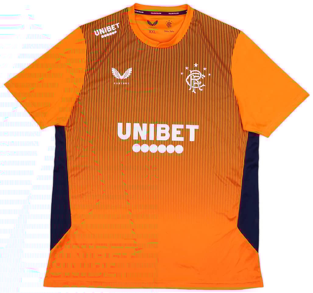 2022-23 Rangers Castore Training Shirt - 10/10 - (XXL)