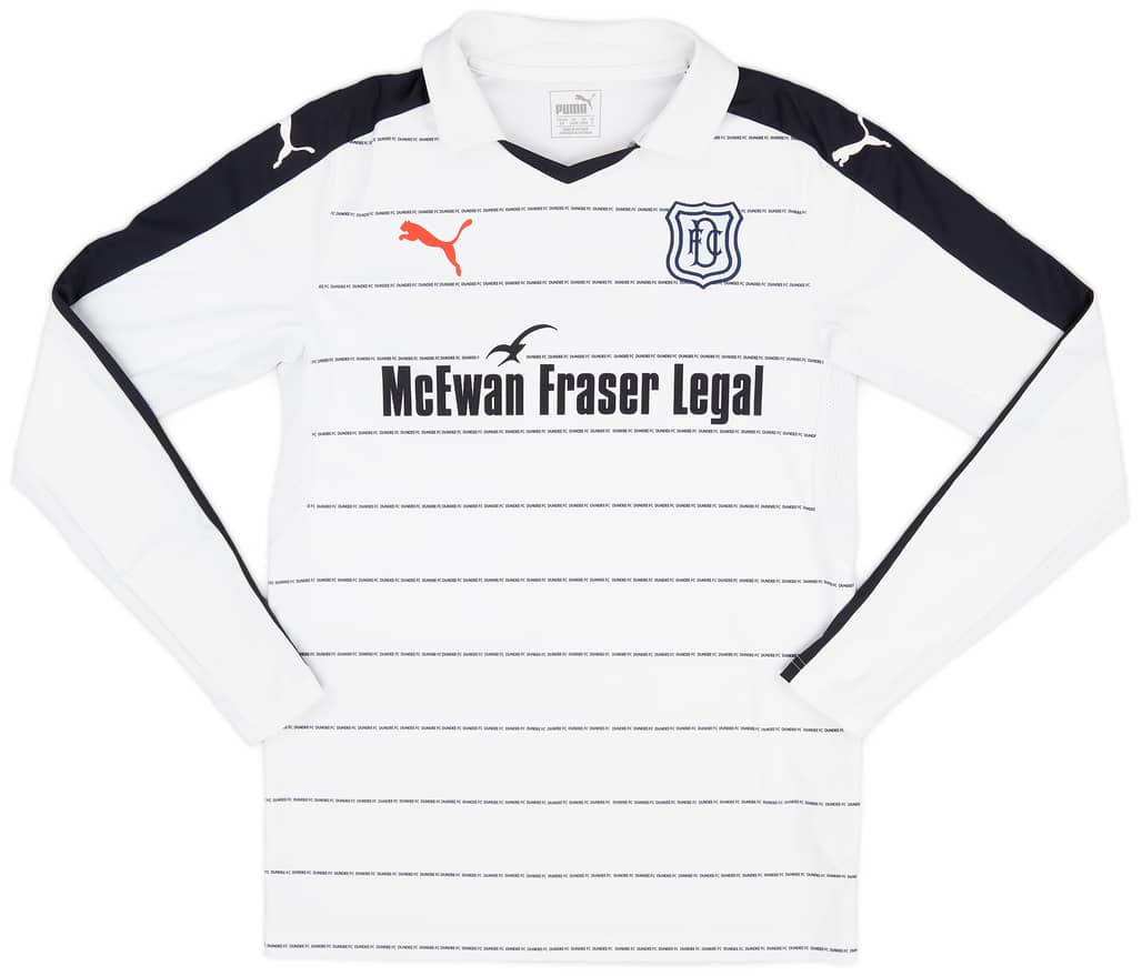 2016-17 Dundee Away L/S Shirt - 9/10 - (S)