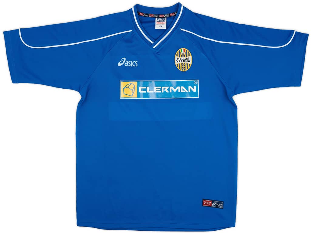2004-05 Hellas Verona Asics Training Shirt - 8/10 - (M)