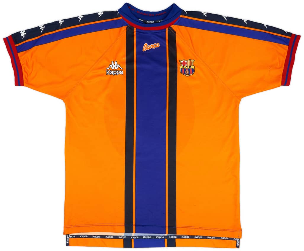 1997-98 Barcelona Away Shirt - 7/10 - (XL)