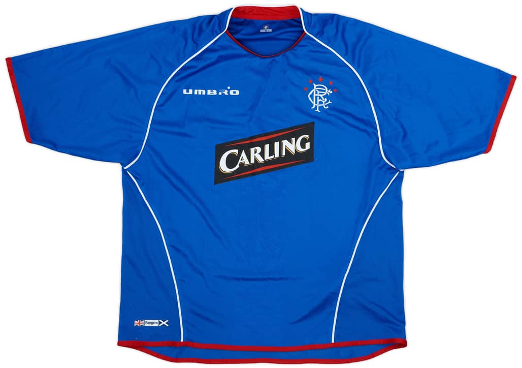 2005-06 Rangers Home Shirt - 5/10 - (XL)