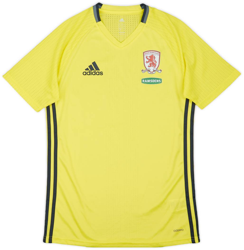 2016-17 Middlesbrough adizero Training Shirt - 10/10 - (S)