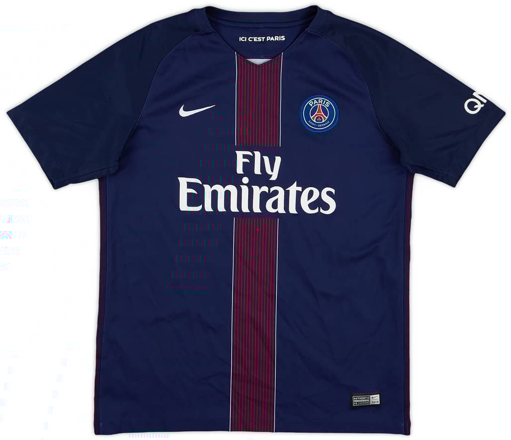 2016-17 Paris Saint-Germain Home Shirt - 9/10 - (XL.Boys)