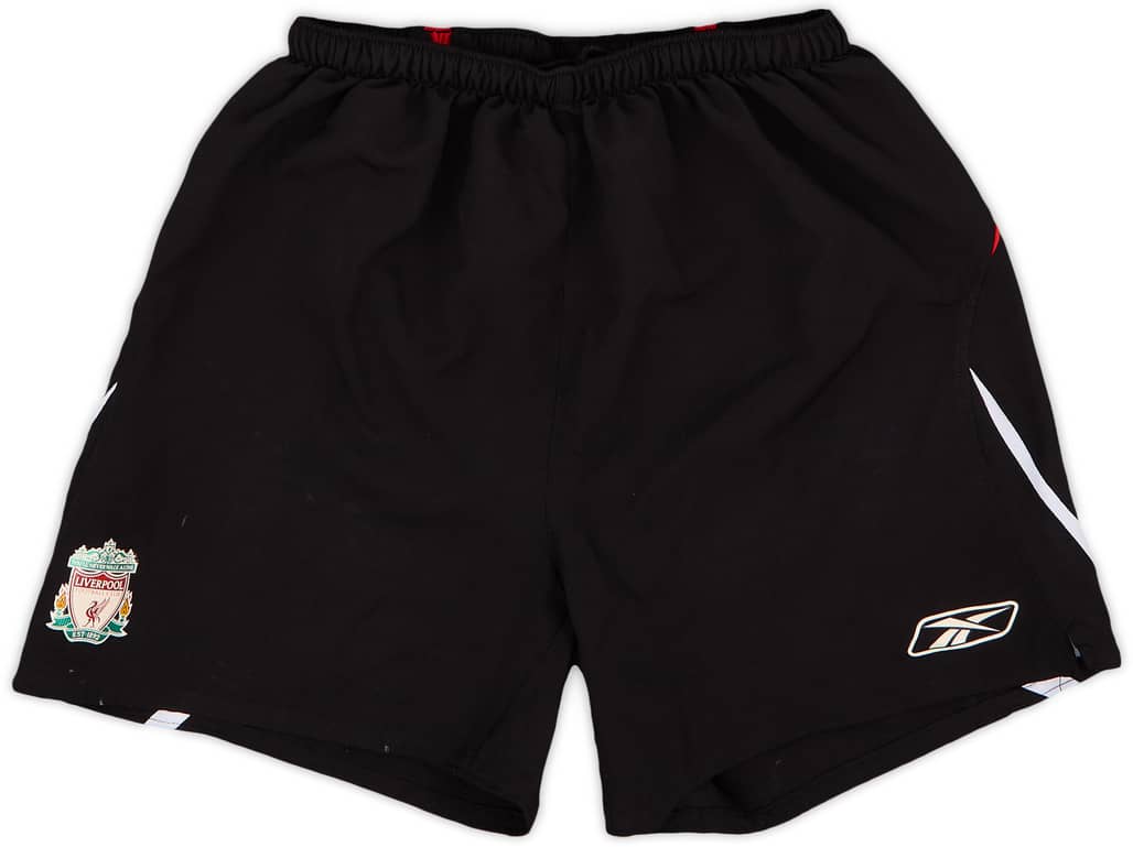 2005-06 Liverpool Away Shorts - 7/10 - (L.Boys)