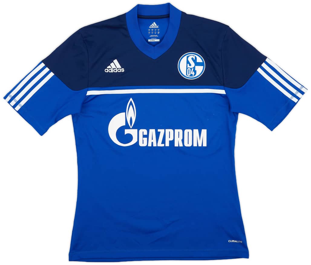 2012-13 Schalke adidas Training Shirt - 7/10 - (S)