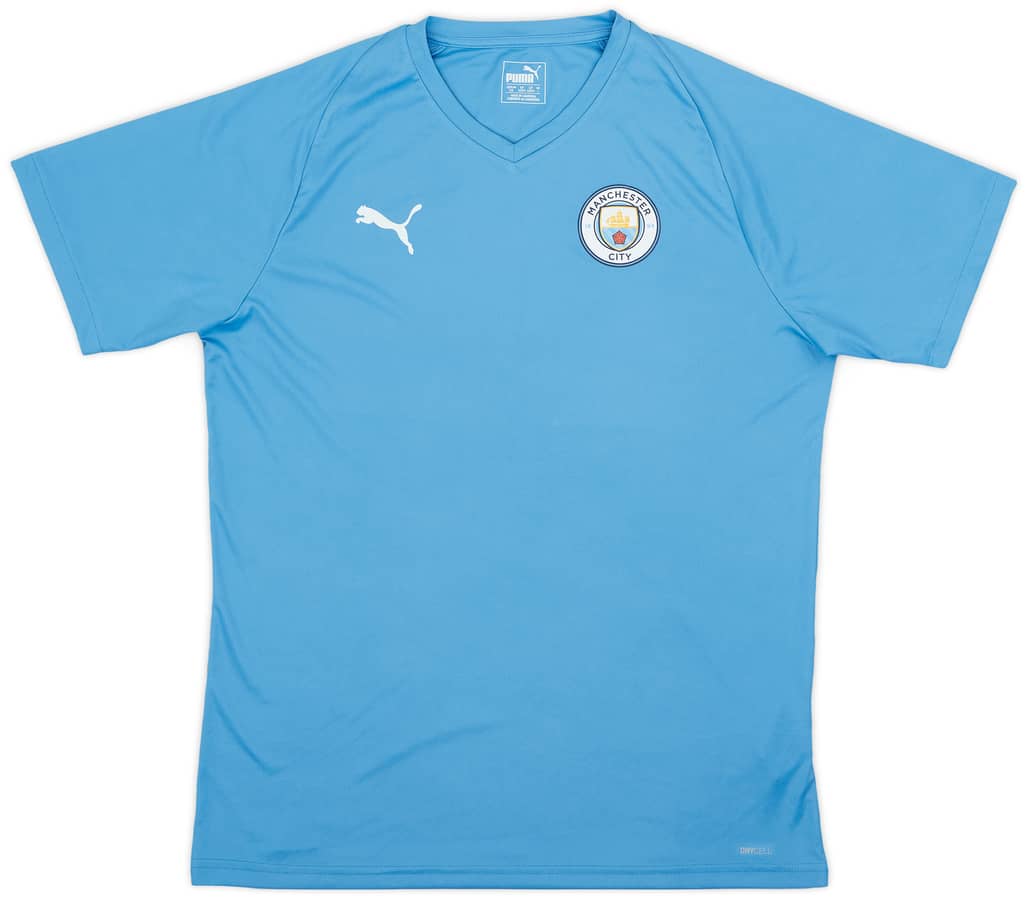 2020-21 Manchester City Puma Training Shirt - 9/10 - (L)