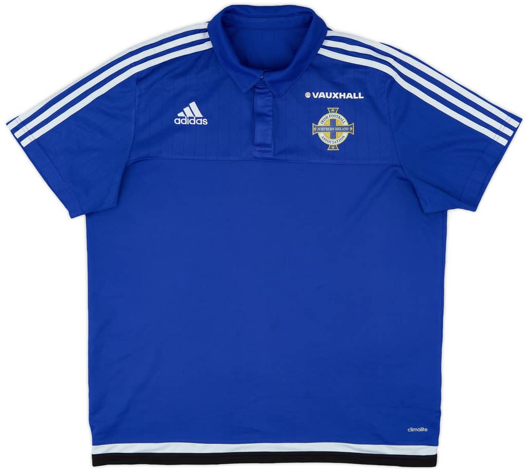 2016-17 Northern Ireland adidas Polo Shirt - 7/10 - (XL)