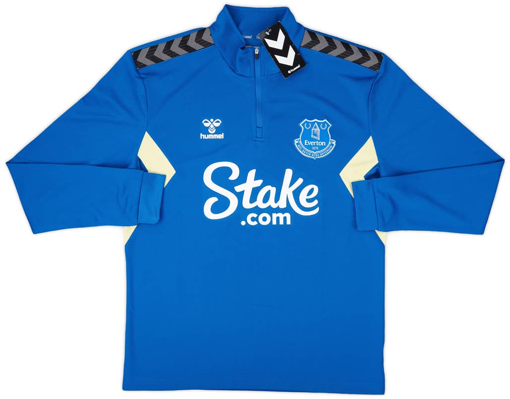2023-24 Everton Hummel 1/4 Zip Training Top (M)