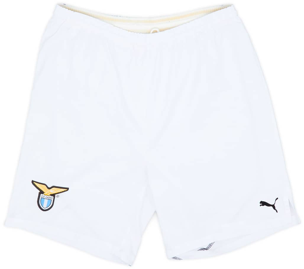 2009-10 Lazio Home Shorts - 7/10 - (XL)