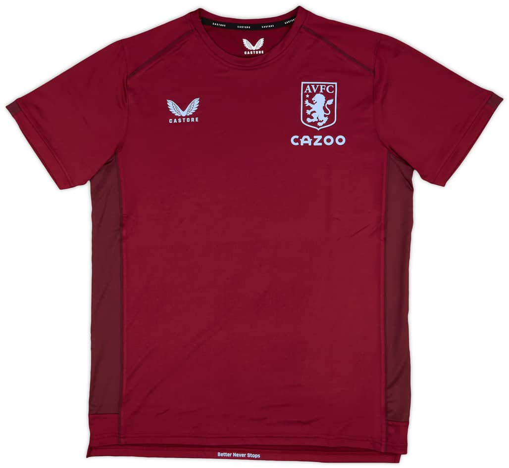 2022-23 Aston Villa Castore Training Shirt - 9/10 - (M)