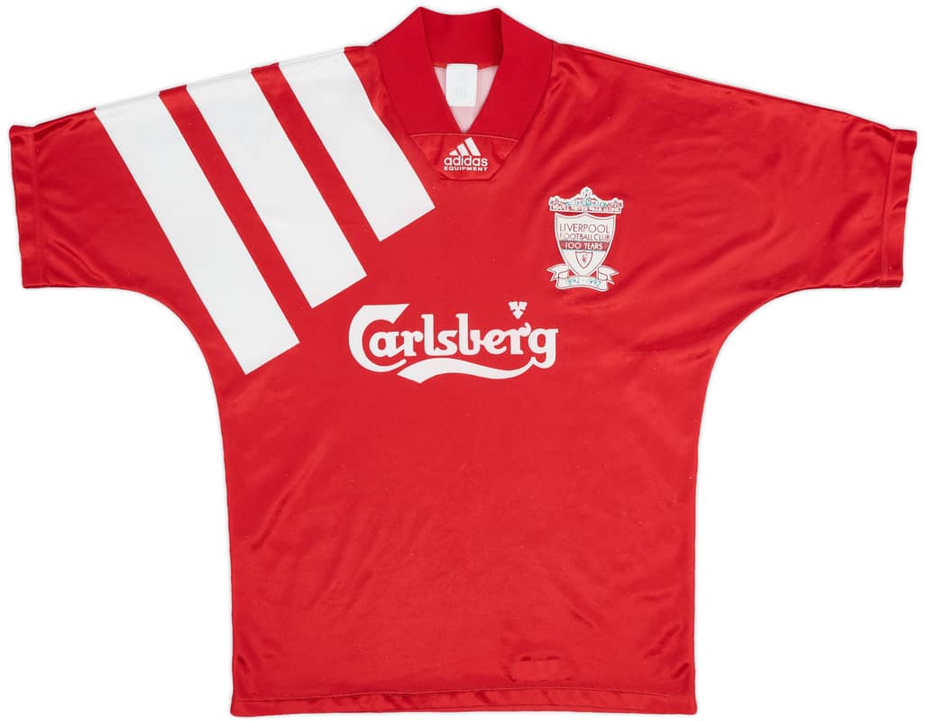 1992-93 Liverpool Centenary Home Shirt - 7/10 - (S)