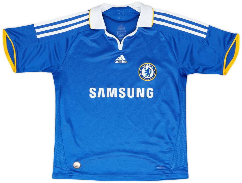 2008-09 Chelsea Home Shirt - 7/10 - (M.Boys)