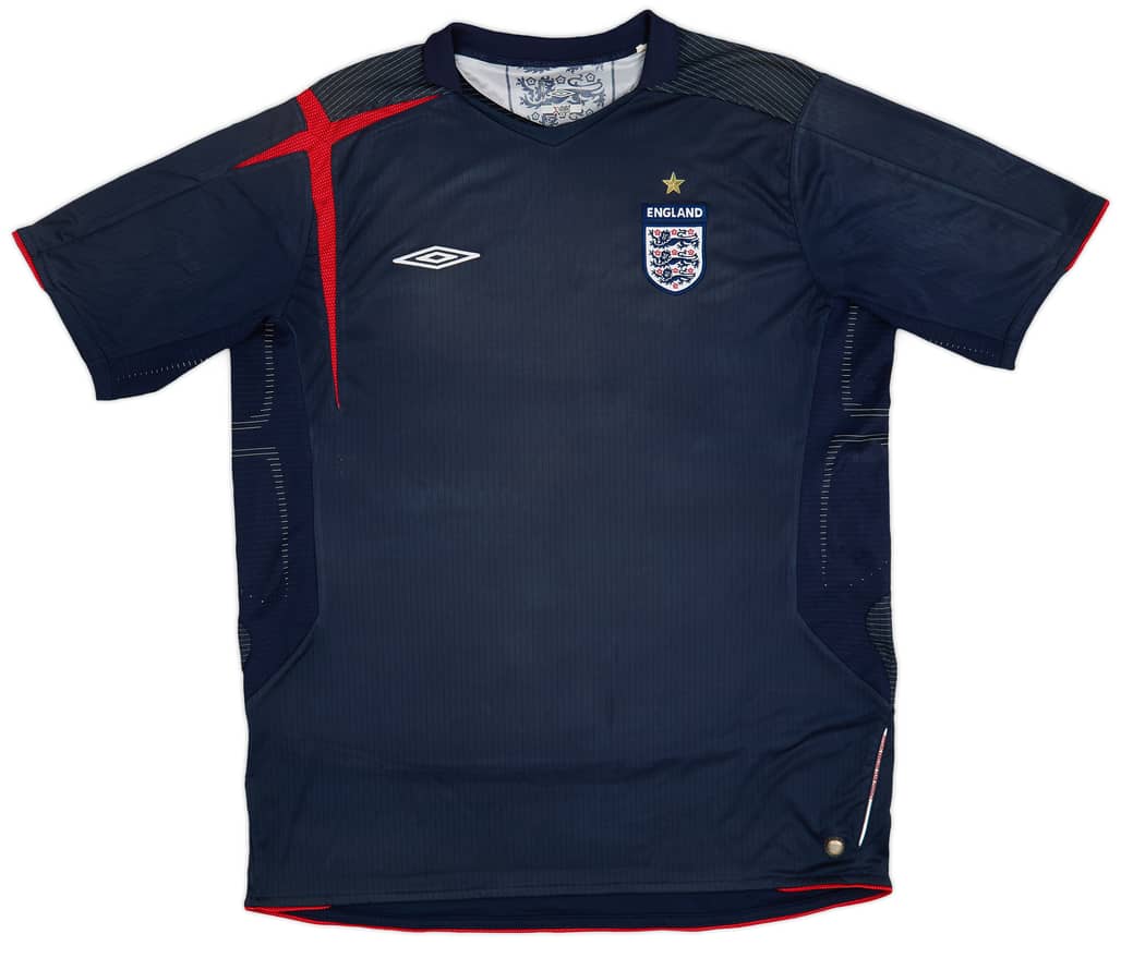 2005-06 England GK S/S Shirt - 6/10 - (XL)
