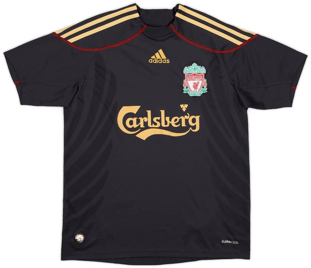 2009-10 Liverpool Away Shirt - 9/10 - (L.Boys)