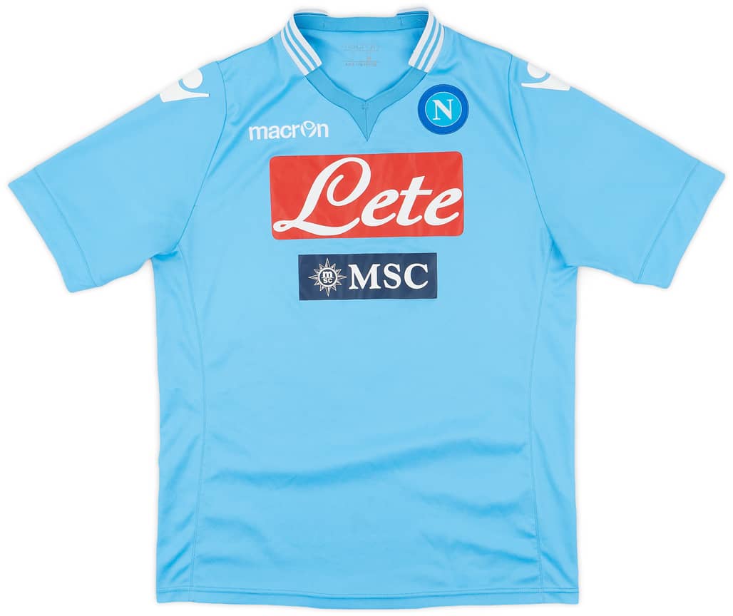 2013-14 Napoli Home Shirt - 7/10 - (L)