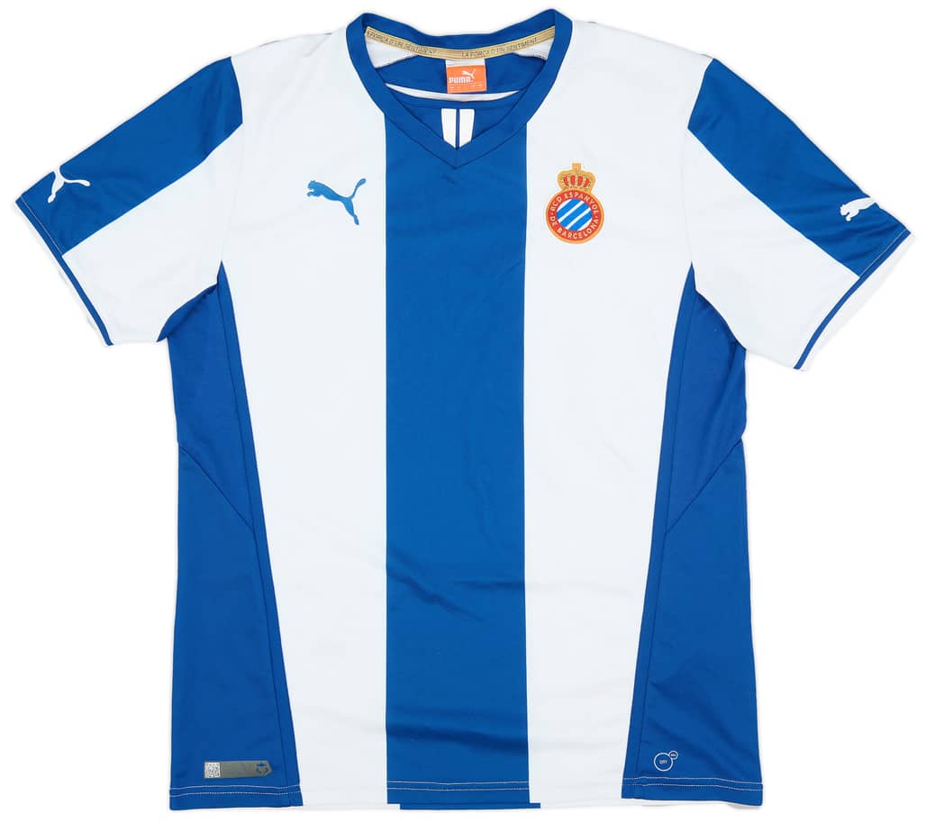 2013-14 Espanyol Home Shirt - 7/10 - (L)