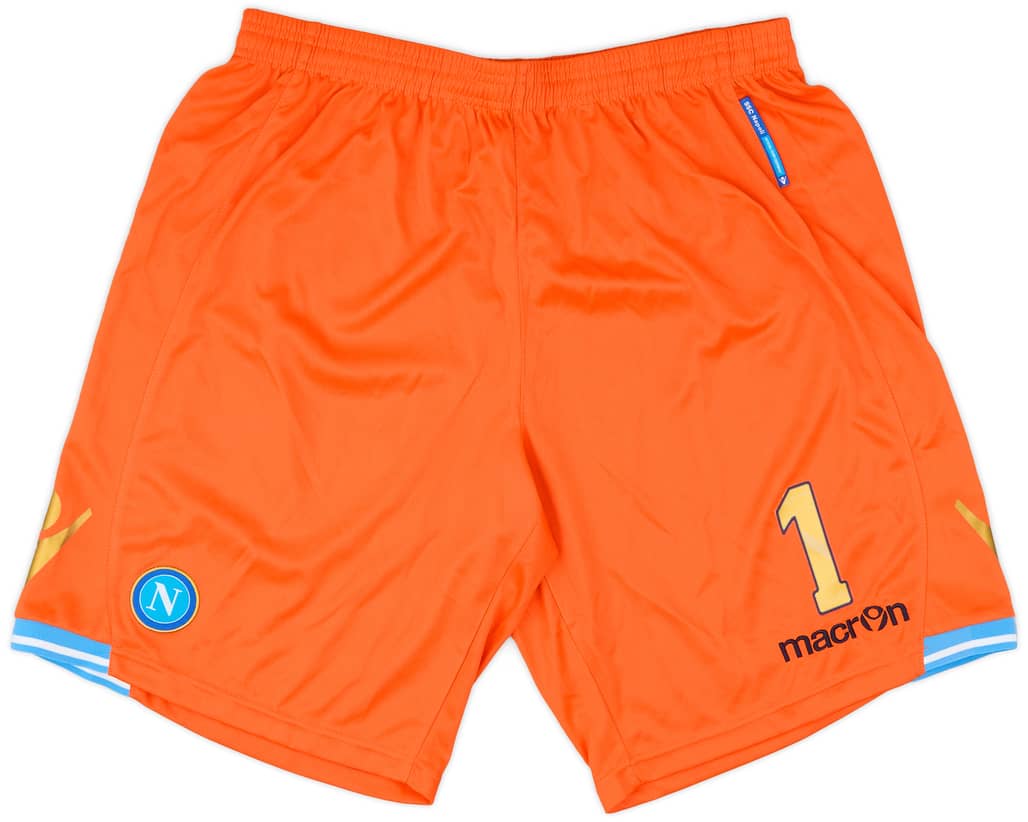 2011-12 Napoli Player Issue GK Shirt #1 - 9/10 - (XXL)