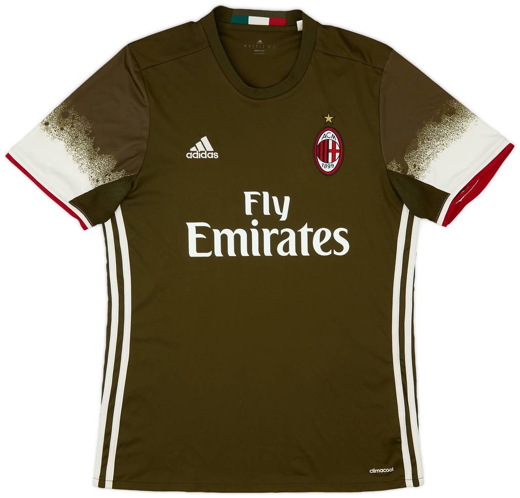 2016-17 AC Milan Third Shirt - 8/10 - (L)