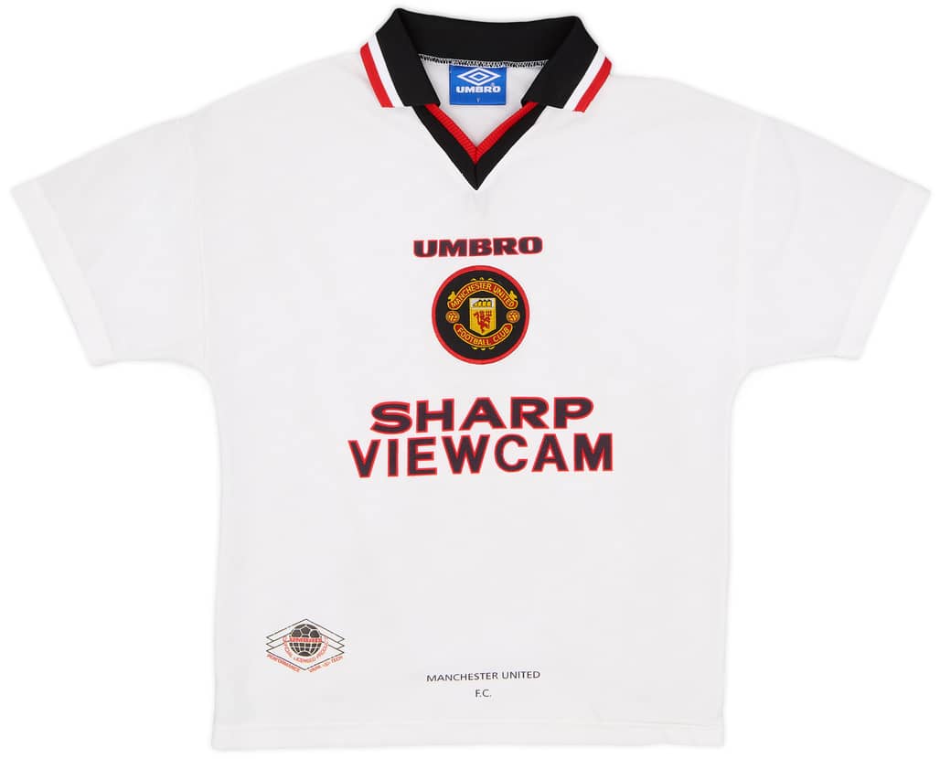 1997-99 Manchester United Away Shirt - 8/10 - (Y)