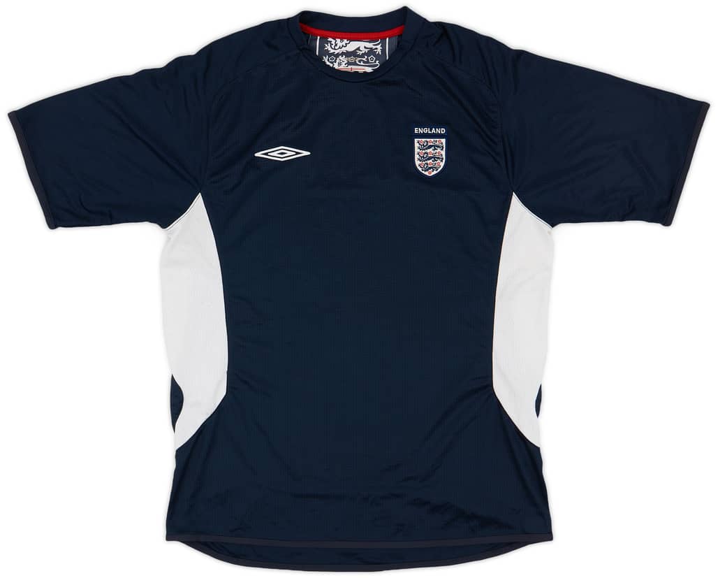 2005-06 England Umbro Training Shirt - 8/10 - (L)