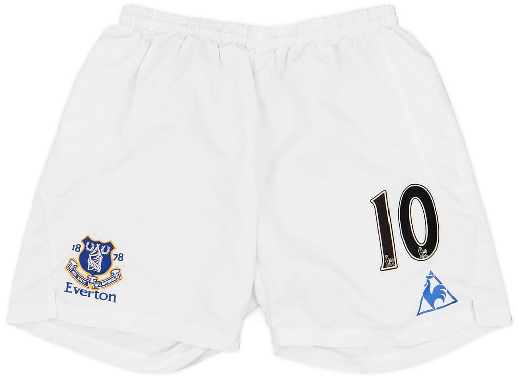 2010-11 Everton Home Shorts #10 (Arteta) - 6/10 - (M)