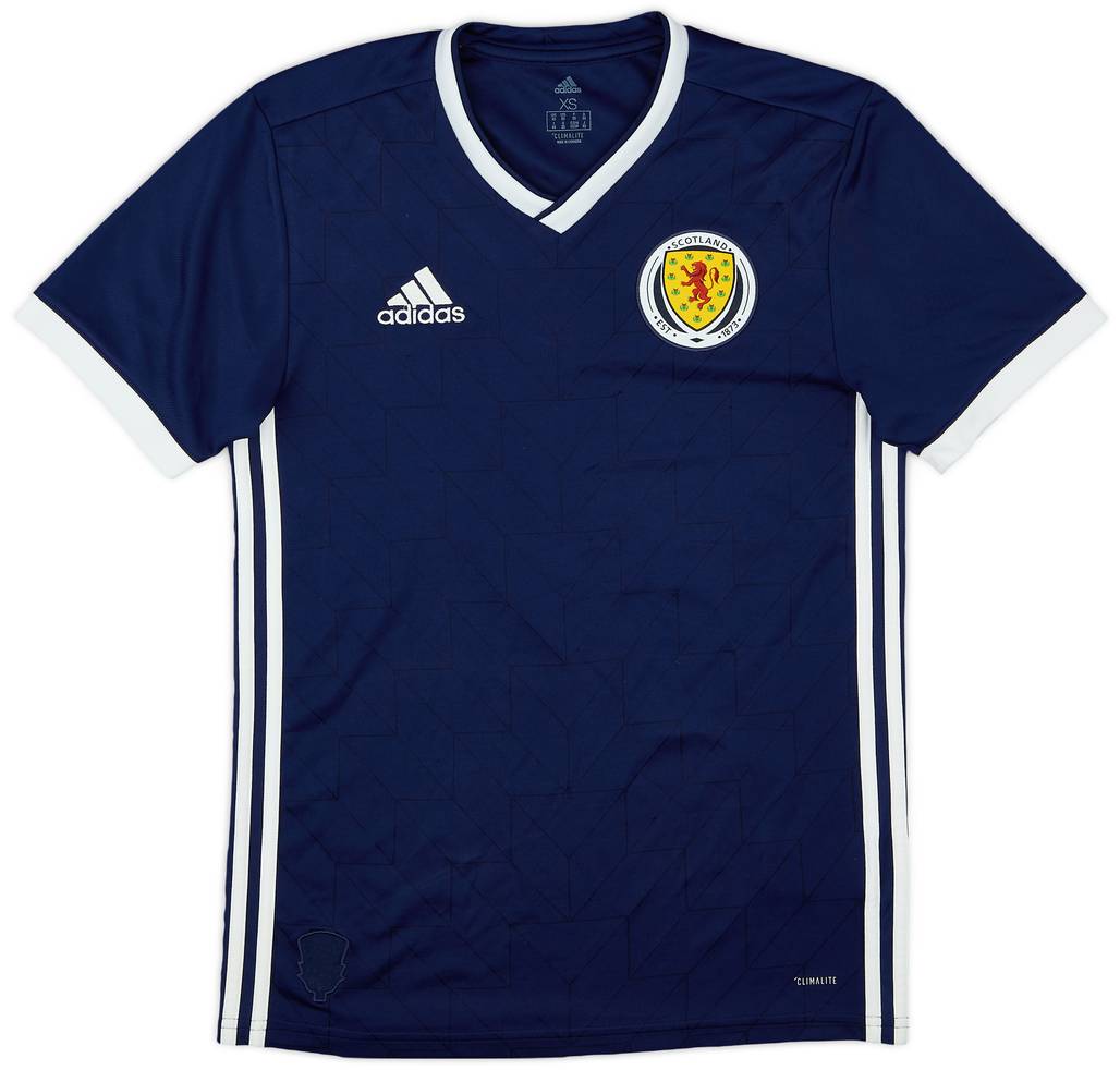 2017-19 Scotland Home Shirt - 8/10 - (XS)