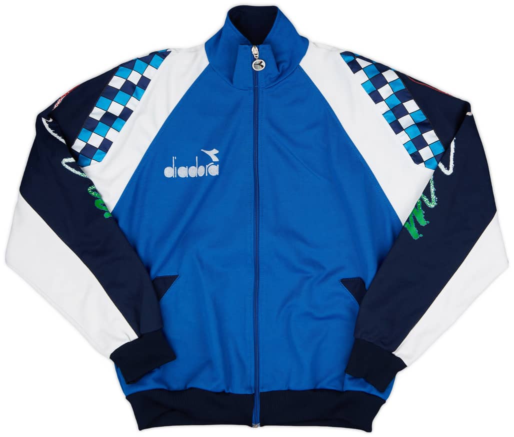 1990 Diadora Track Jacket (Italy) - 9/10 - (L)