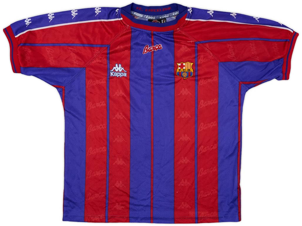 1997-98 Barcelona Home Shirt - 5/10 - (S)