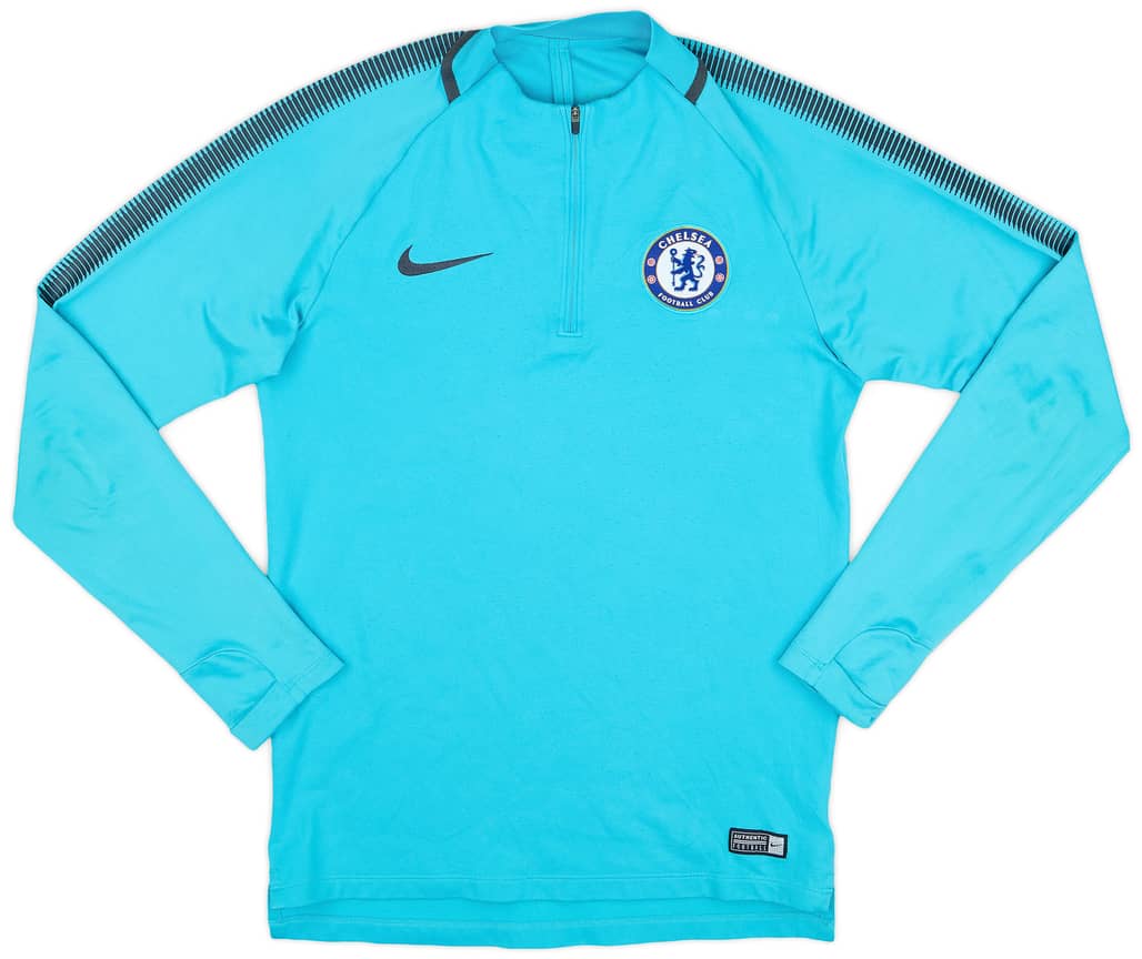 2017-18 Chelsea Nike 1/4 Zip Training Top - 7/10 - (S)
