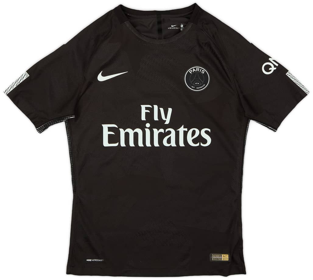 独特な 【送料無料】 2017-18 Paris Saint-Germain Third Shirt - 4/10 - (S) ウェア