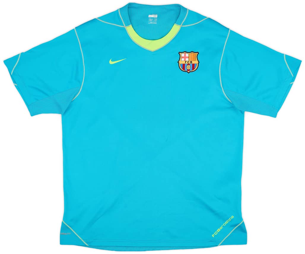 2007-08 Barcelona Nike Training Shirt - 8/10 - (XL)