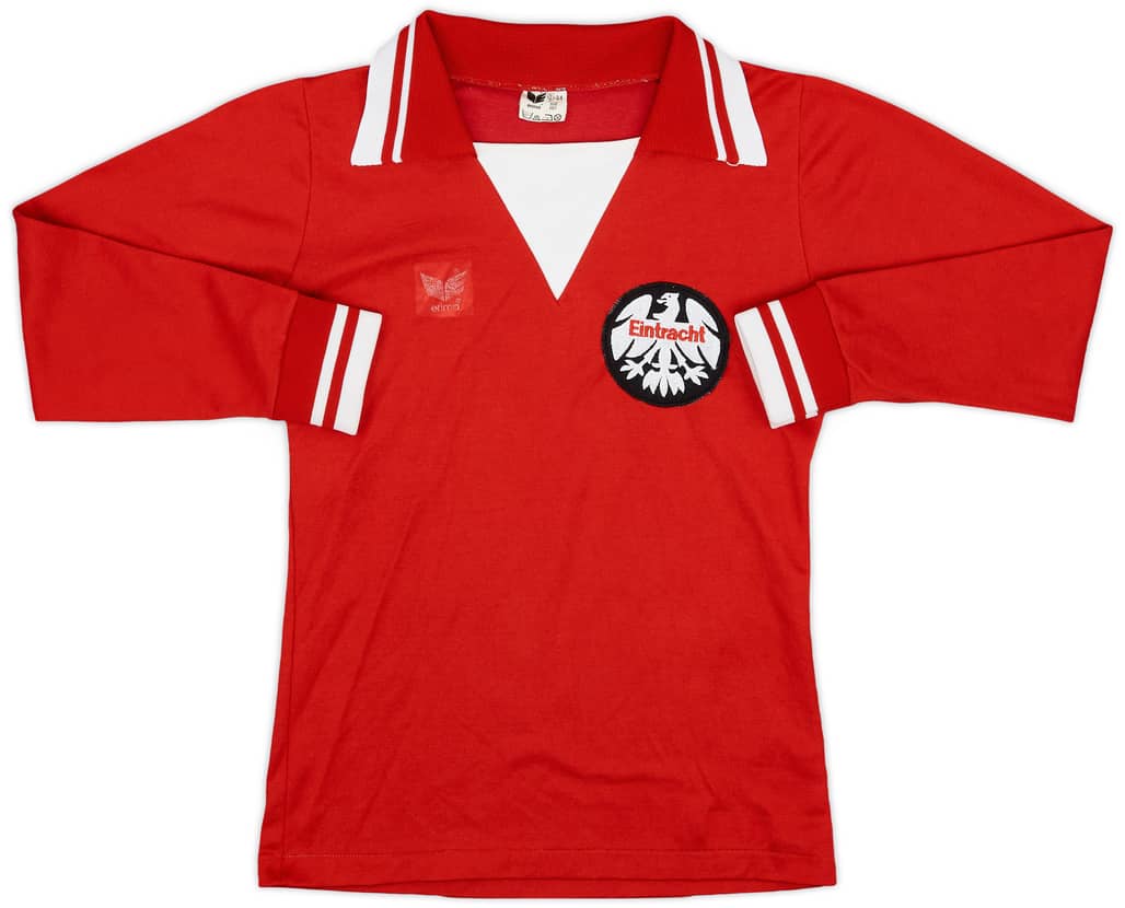 1978-79 Eintracht Frankfurt Home L/S Shirt - 6/10 - (S)