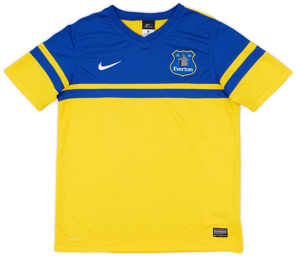 2013-14 Everton Away Shirt - 8/10 - (XL.Boys)