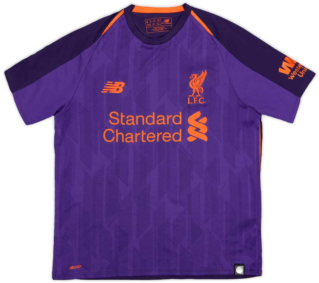 2018-19 Liverpool Away Shirt - 6/10 - (L.Boys)