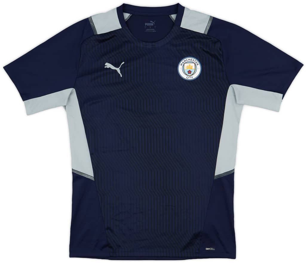 2021-22 Manchester City Puma Training Shirt - 9/10 - (L)