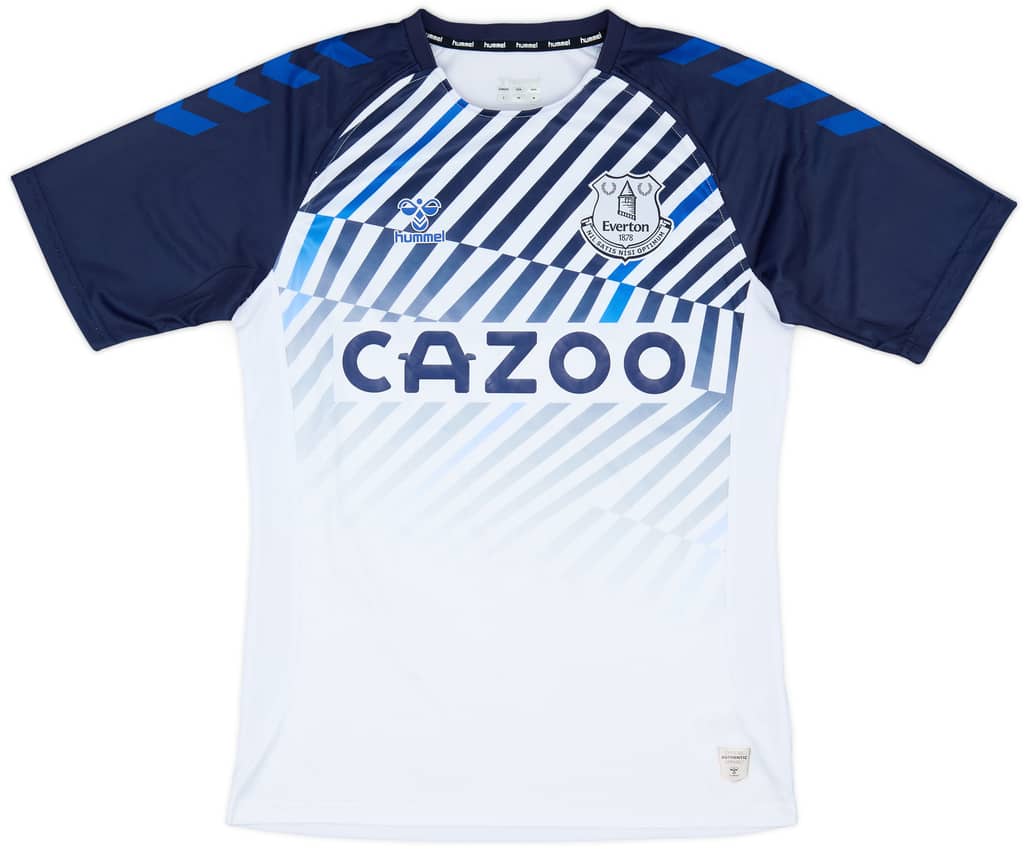 2021-22 Everton Hummel Training Shirt - 9/10 - (S)