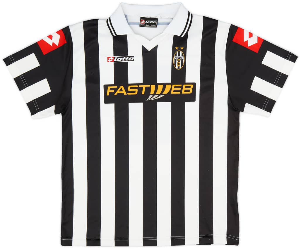 2001-02 Juventus Home Shirt - 8/10 - (XL.Boys)
