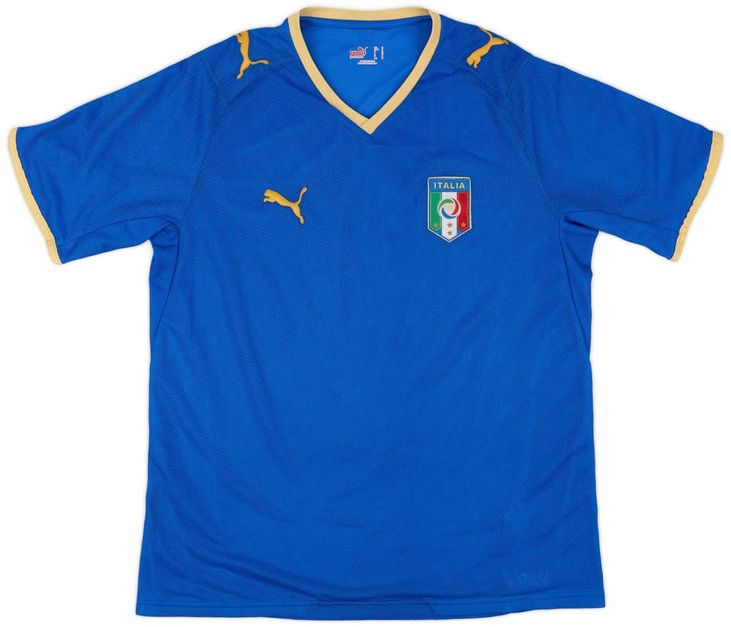 2007-08 Italy Home Shirt - 7/10 - (M)