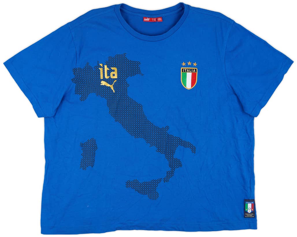 2004 Italy Puma Cotton Tee - 8/10 - (XXL)