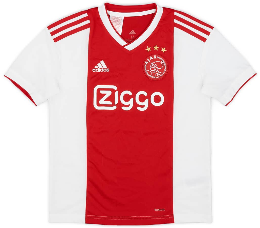 2018-19 Ajax Home Shirt - 8/10 - (M.Boys)